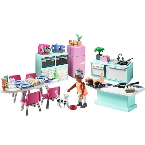 Playmobil My Life Woonhuis Keuken met Eethoek