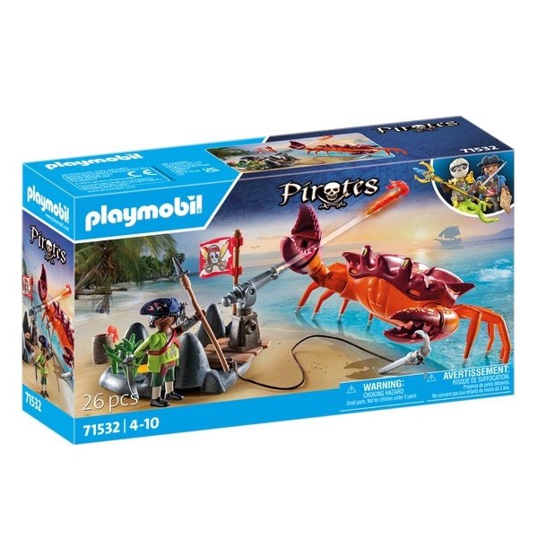 Playmobil Pirates Strijd tegen de Gigantische Krab