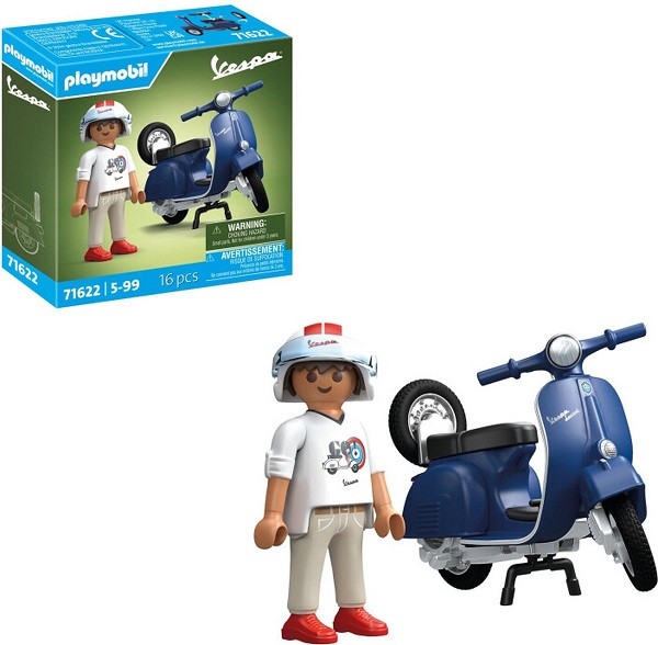 Playmobil Vespa 150 Blauw