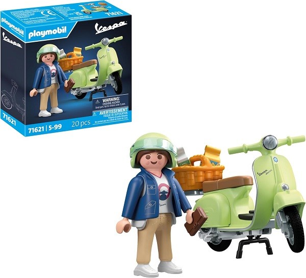 Playmobil Vespa 150 Sprint Veloce 1969 Licht Groen