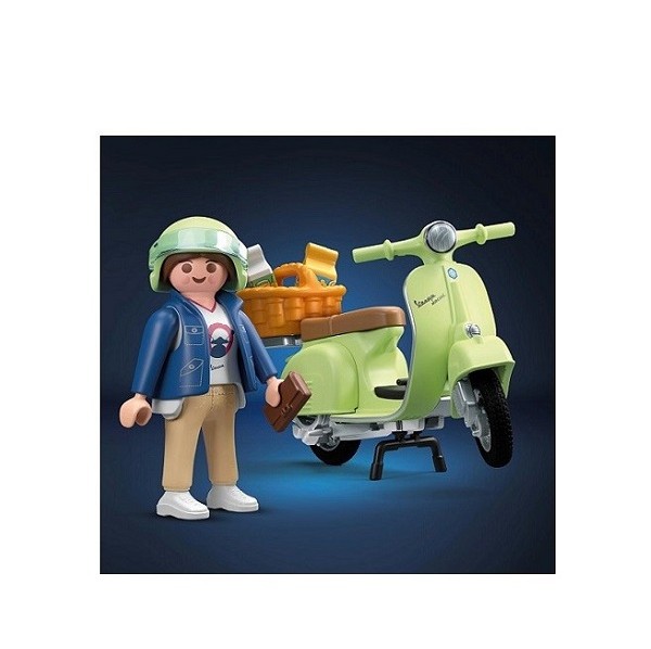 Playmobil Vespa 150 Sprint Veloce 1969 Licht Groen