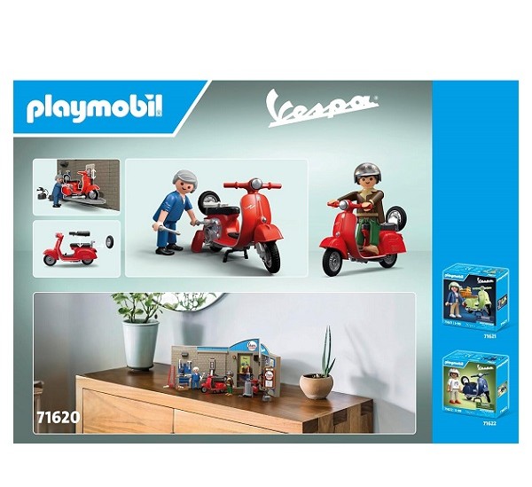 Playmobil Vespa Garage