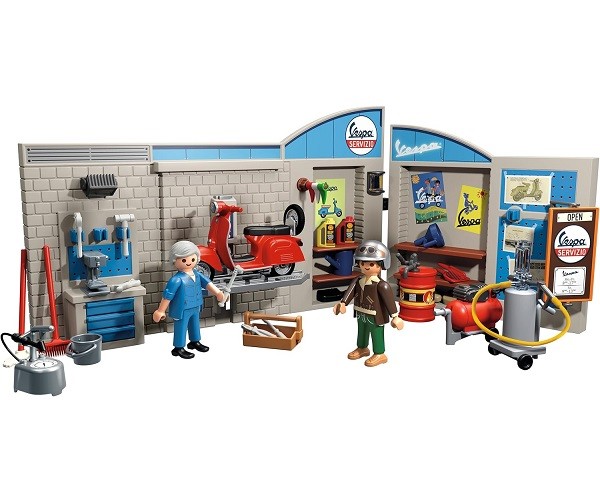 Playmobil Vespa Garage