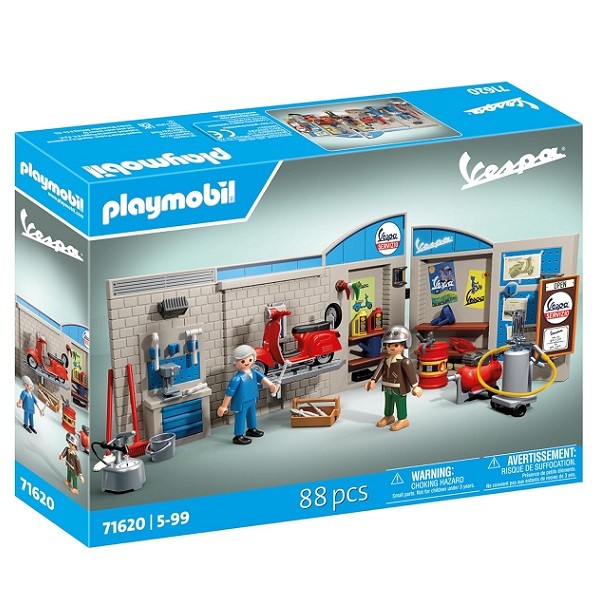 Playmobil Vespa Garage