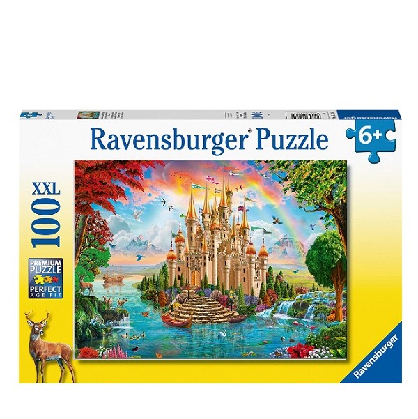 Ravensburger Puzzel 100 stukjes XXL Sprookjesachtig Kasteel