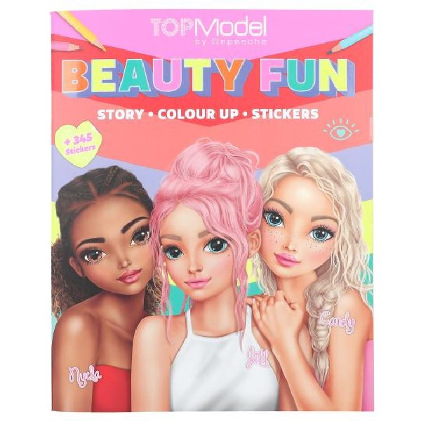 TOPModel Kleurboek Beauty Fun