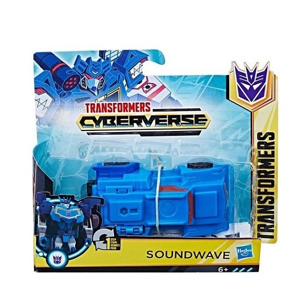 Transformers Cyberverse Soundwave Blauw 11 cm