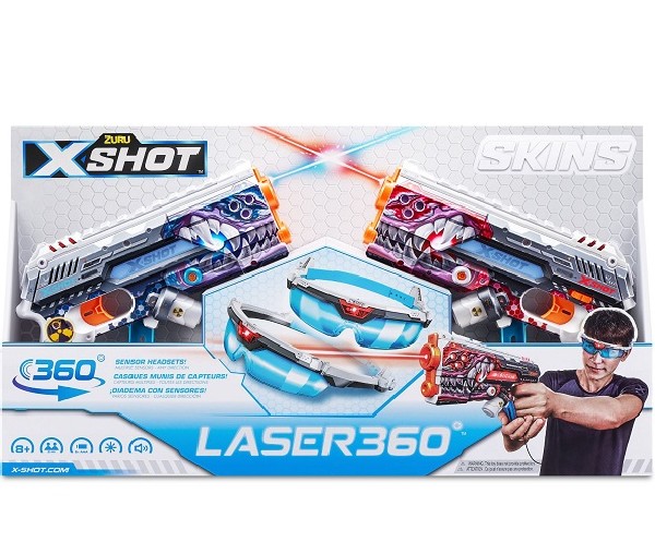 X-Shot Skins Laser 360 2 Pack