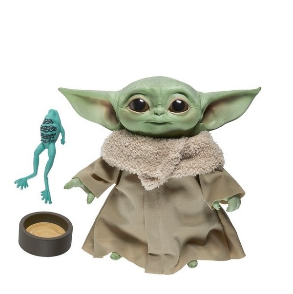 Star Wars The Mandalorian - The Child Yoda Talking Pluche 19 cm